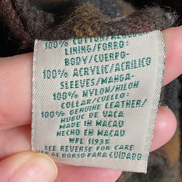 Vintage 90s St Johns Bay Flannel Lined Hunting Jacket Large - Picture 8 of 15